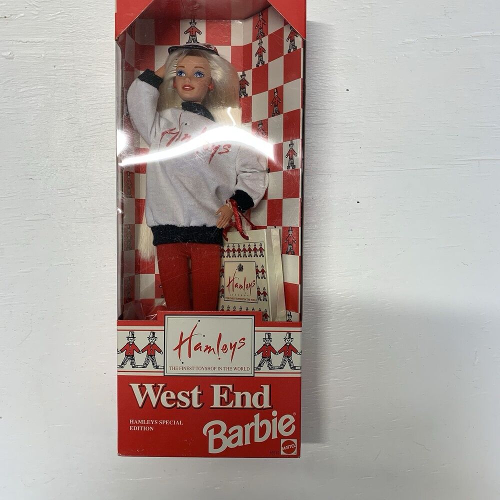 West End Barbie Doll Hamleys Special Edition 1995, Mattel #15513 NIB